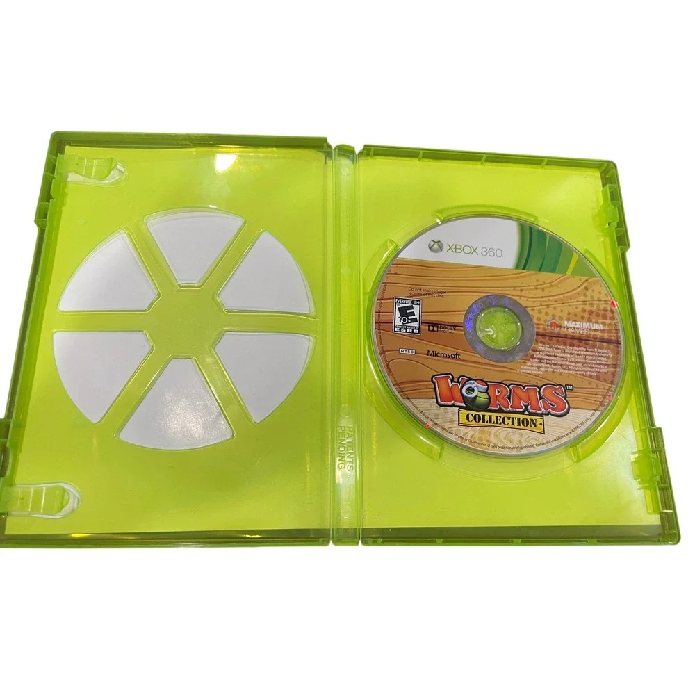 Worms Collection Xbox 360 3 Games 6 DLC Packs Ultimate Mayhem Armageddon NTSC